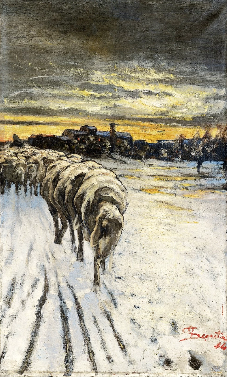 Paesaggio con pecore - Museo Vincenzo Vela, Ligornetto